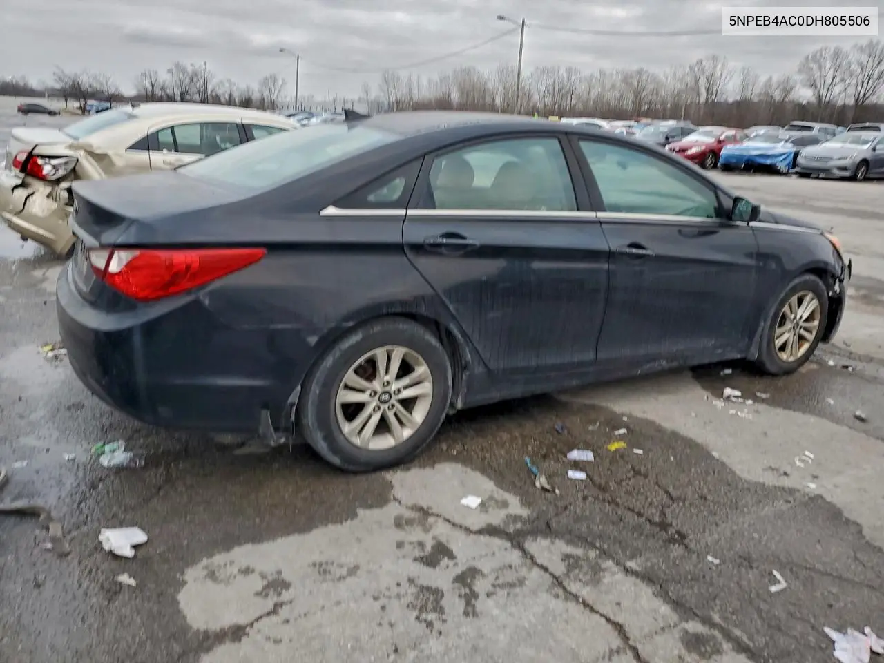 5NPEB4AC0DH805506 2013 Hyundai Sonata Gls