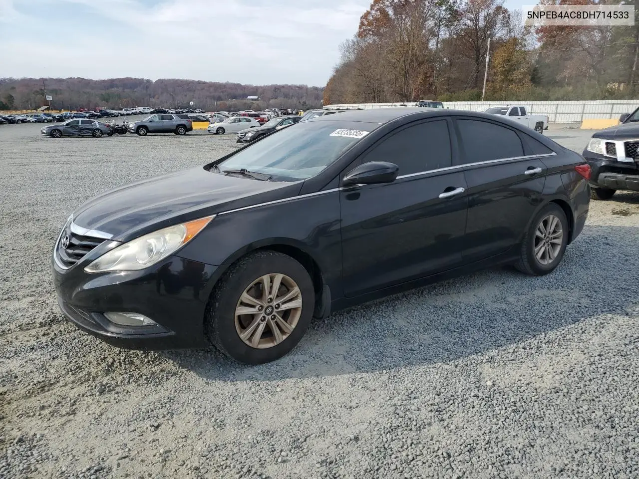 5NPEB4AC8DH714533 2013 Hyundai Sonata Gls