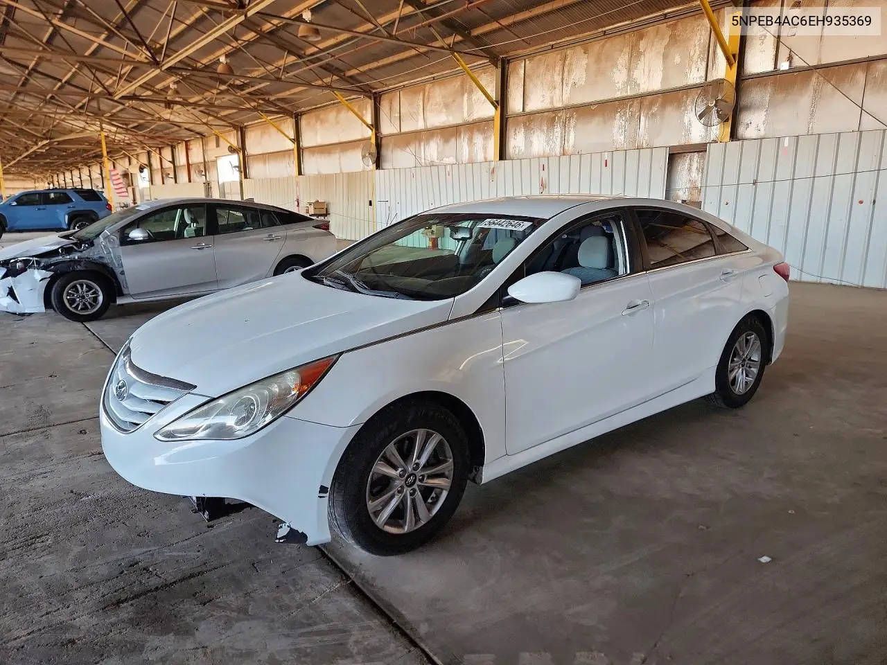 5NPEB4AC6EH935369 2014 Hyundai Sonata Gls