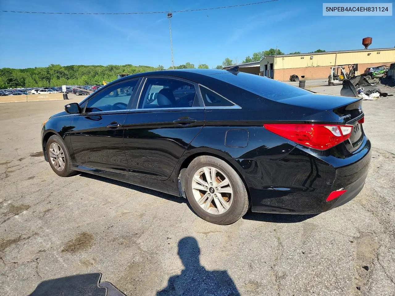 2014 Hyundai Sonata Gls VIN: 5NPEB4AC4EH831124 Lot: 59702356