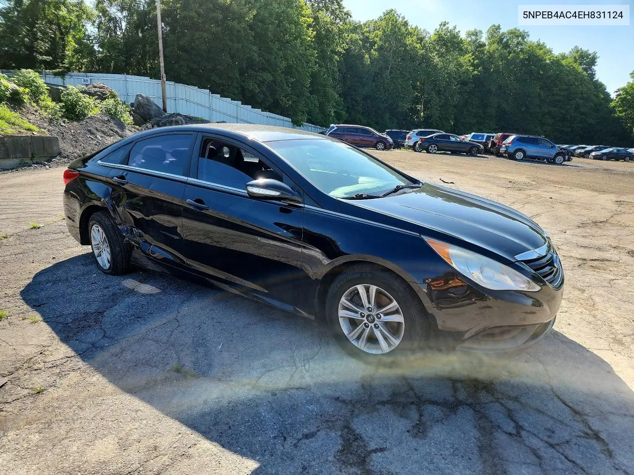 2014 Hyundai Sonata Gls VIN: 5NPEB4AC4EH831124 Lot: 59702356
