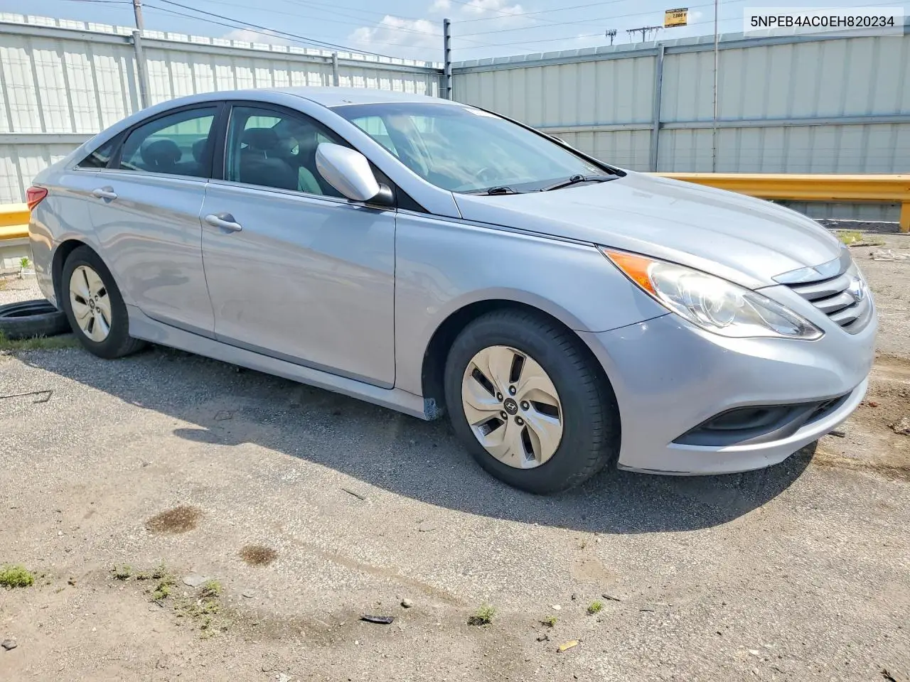 2014 Hyundai Sonata Gls VIN: 5NPEB4AC0EH820234 Lot: 60797376
