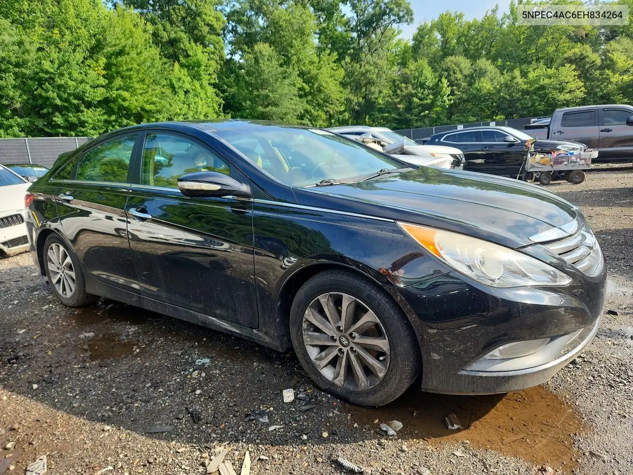 2014 Hyundai Sonata Limited VIN: 5NPEC4AC6EH834264 Lot: 61036146