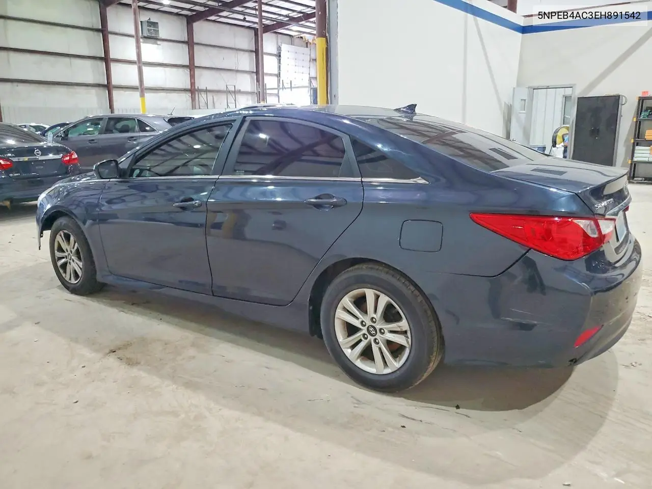 2014 Hyundai Sonata Gls VIN: 5NPEB4AC3EH891542 Lot: 61380106