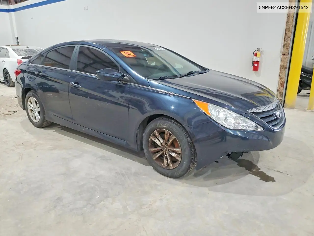 2014 Hyundai Sonata Gls VIN: 5NPEB4AC3EH891542 Lot: 61380106
