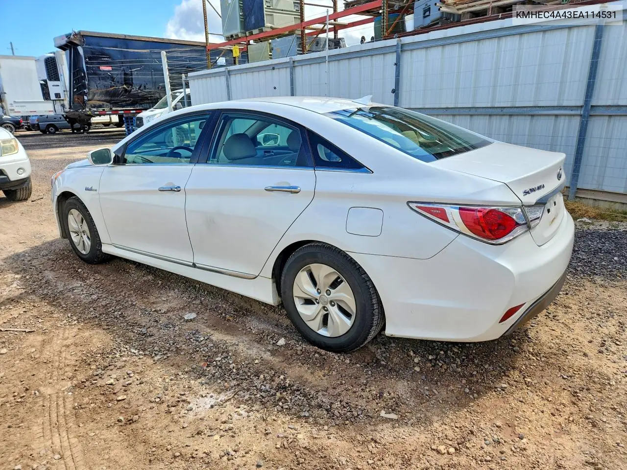 2014 Hyundai Sonata Hybrid VIN: KMHEC4A43EA114531 Lot: 61446756