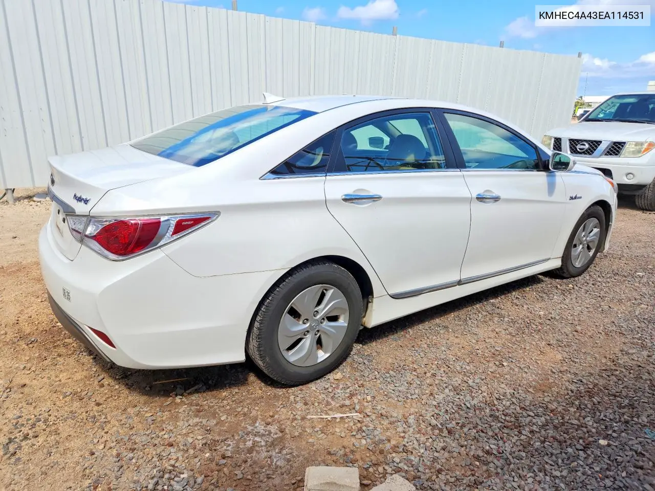 2014 Hyundai Sonata Hybrid VIN: KMHEC4A43EA114531 Lot: 61446756