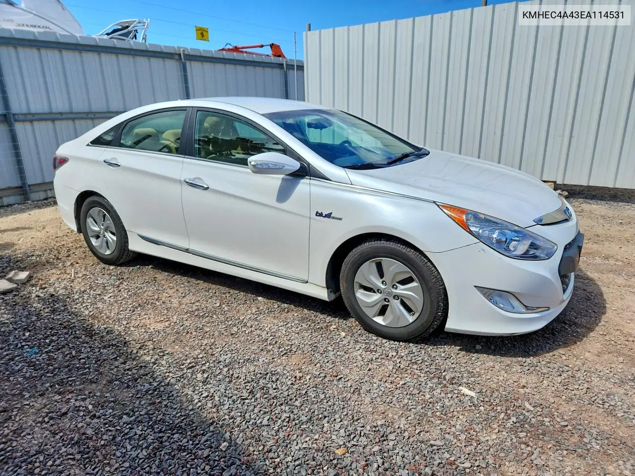 2014 Hyundai Sonata Hybrid VIN: KMHEC4A43EA114531 Lot: 61446756