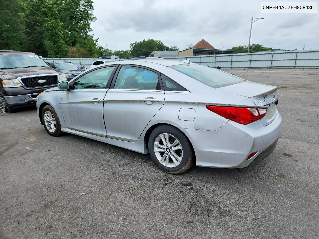 2014 Hyun Sonata VIN: 5NPEB4AC7EH858480 Lot: 61553926