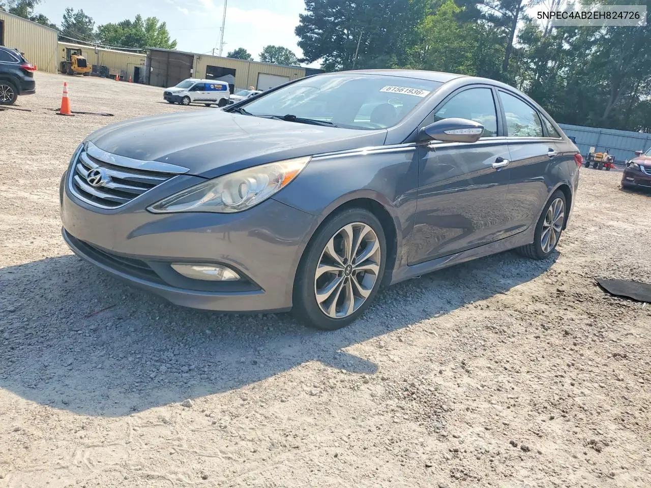 2014 Hyundai Sonata Se 2.0T VIN: 5NPEC4AB2EH824726 Lot: 61561936