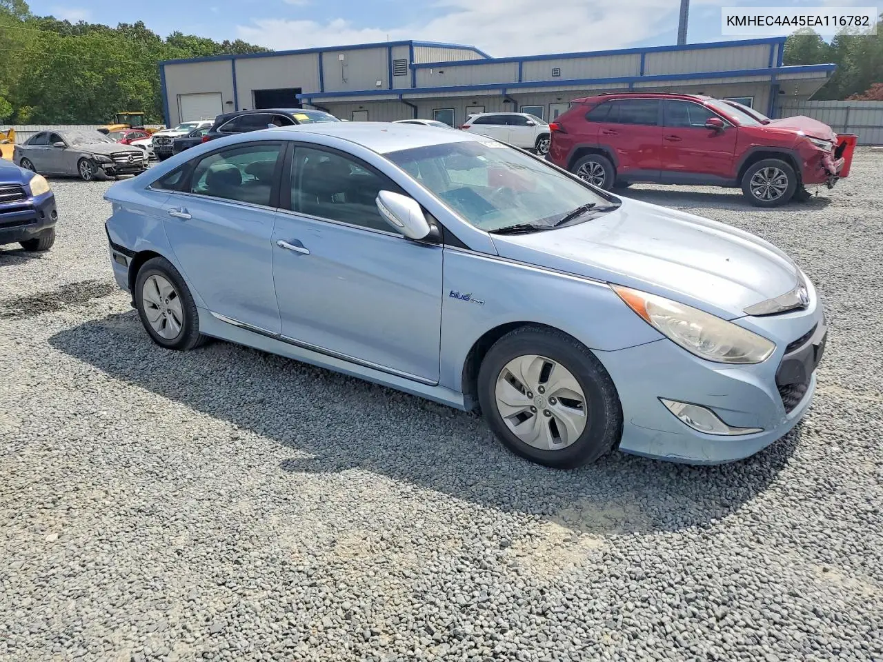 2014 Hyundai Sonata Hybrid VIN: KMHEC4A45EA116782 Lot: 61787246