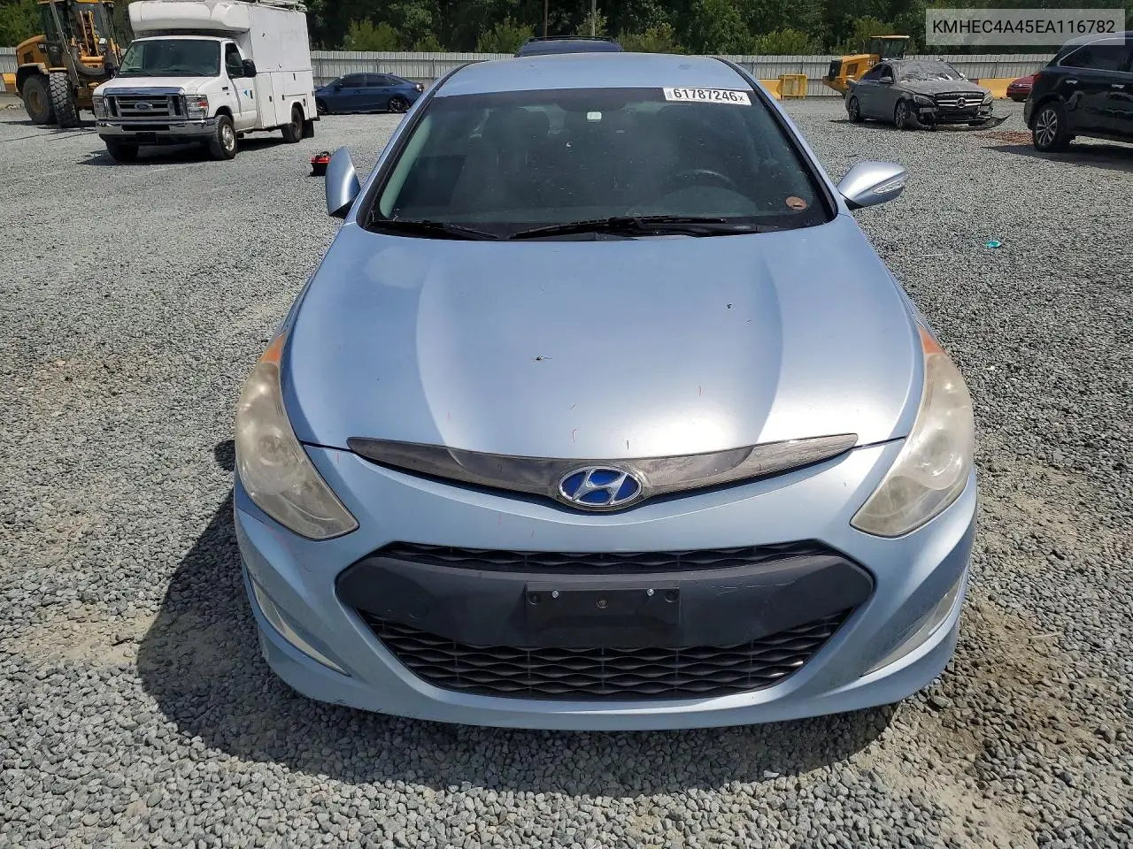 2014 Hyundai Sonata Hybrid VIN: KMHEC4A45EA116782 Lot: 61787246