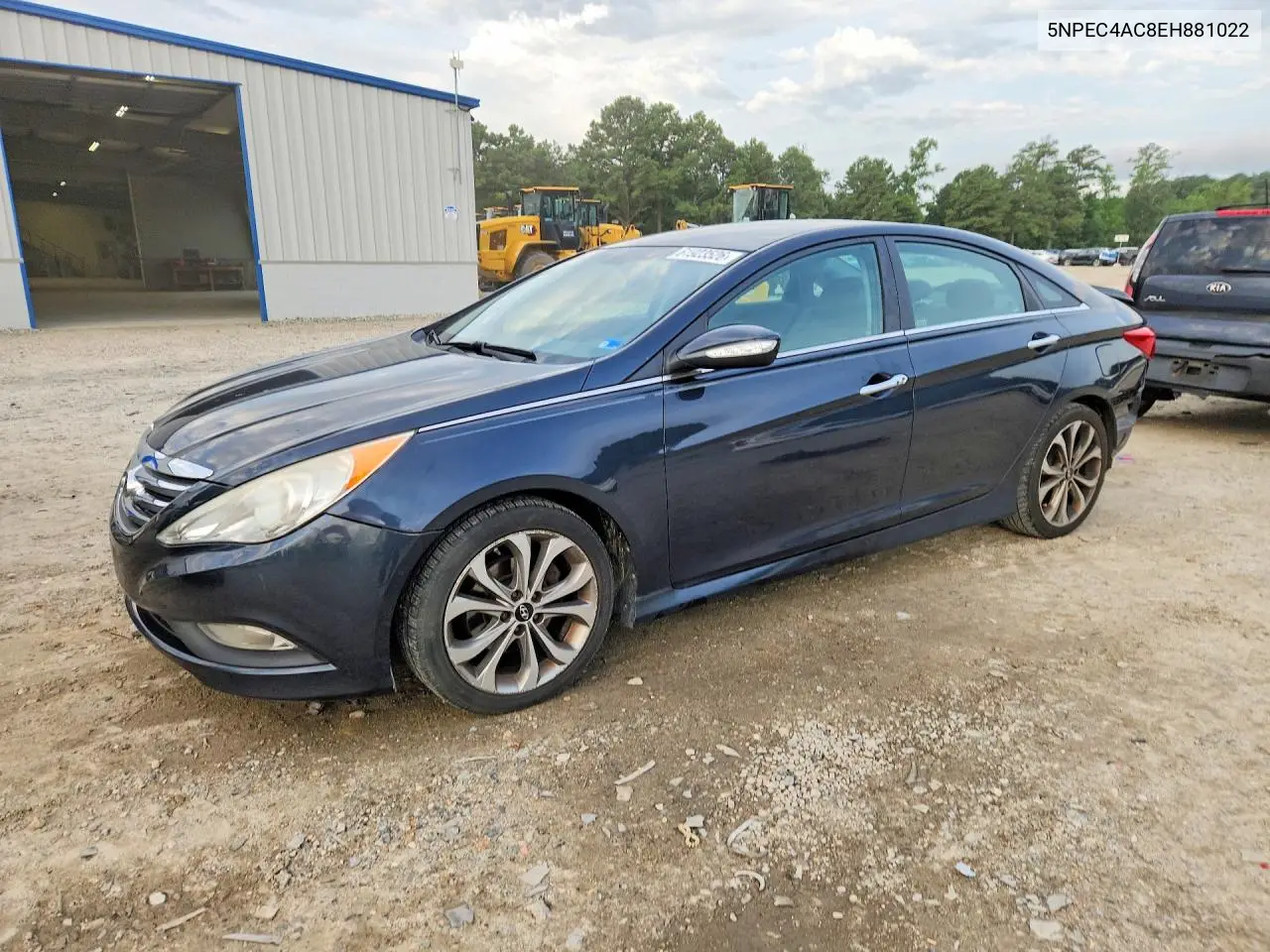 2014 Hyundai Sonata Se VIN: 5NPEC4AC8EH881022 Lot: 61923526