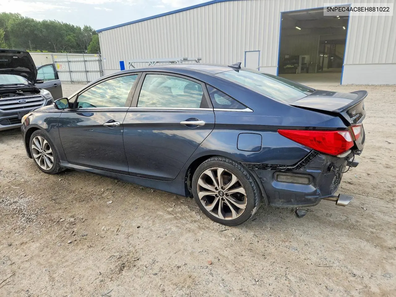 2014 Hyundai Sonata Se VIN: 5NPEC4AC8EH881022 Lot: 61923526