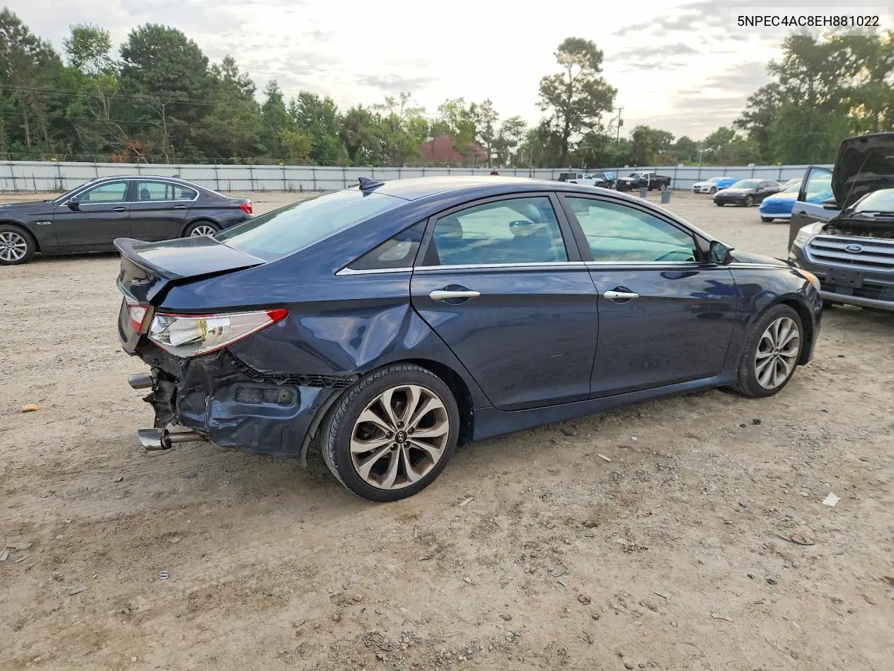 2014 Hyundai Sonata Se VIN: 5NPEC4AC8EH881022 Lot: 61923526