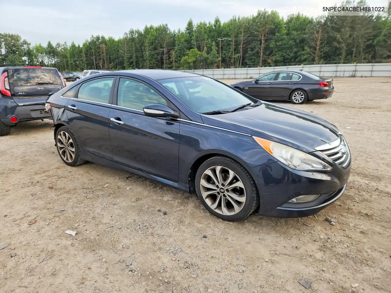 2014 Hyundai Sonata Se VIN: 5NPEC4AC8EH881022 Lot: 61923526