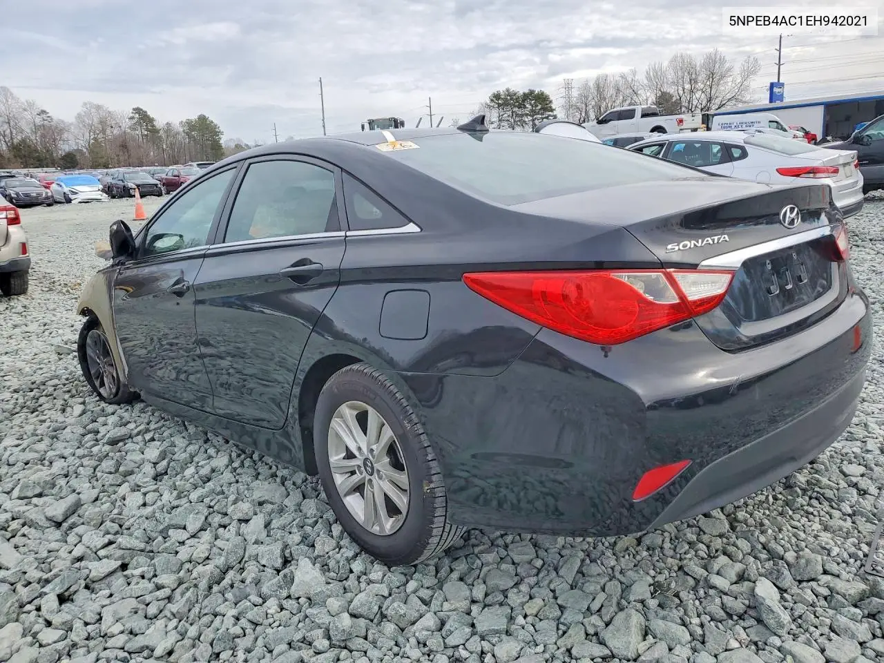 2014 Hyundai Sonata Gls VIN: 5NPEB4AC1EH942021 Lot: 77648555