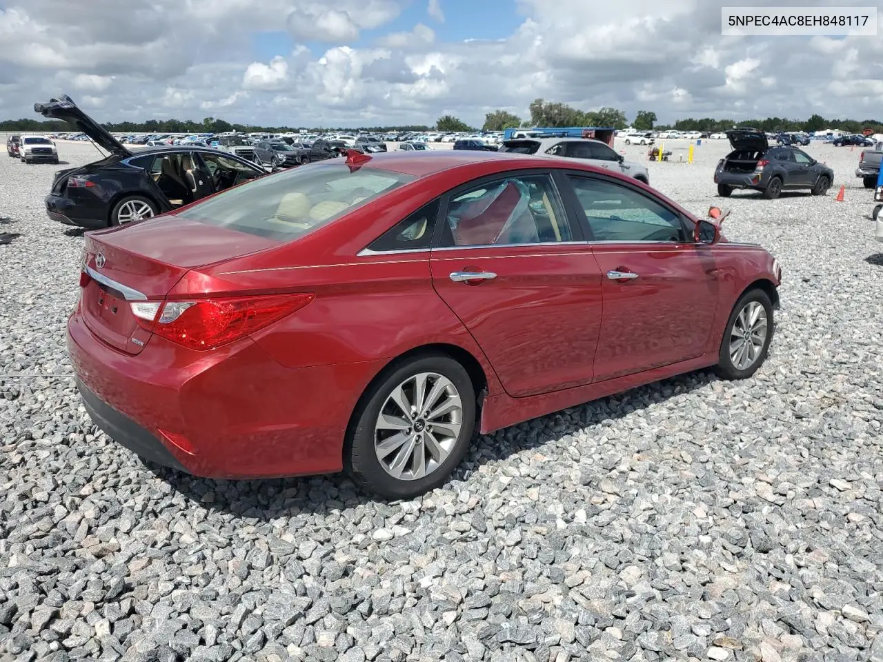 5NPEC4AC8EH848117 2014 Hyundai Sonata Se