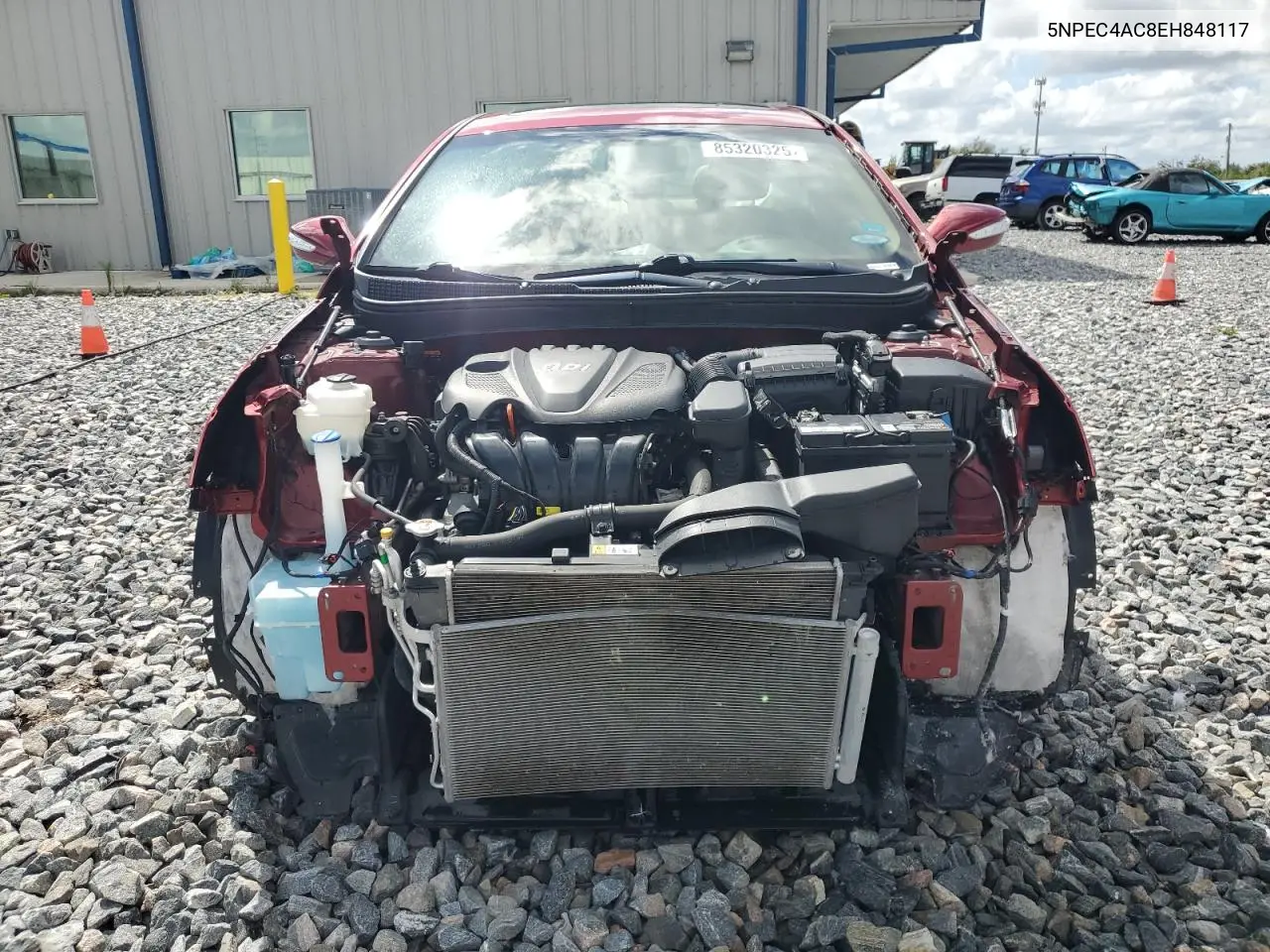 5NPEC4AC8EH848117 2014 Hyundai Sonata Se