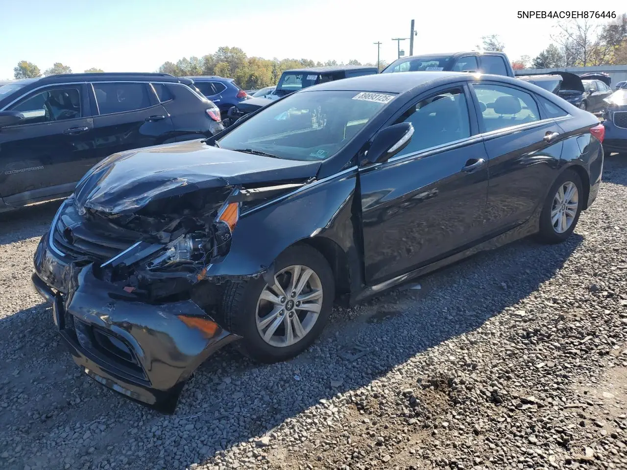 5NPEB4AC9EH876446 2014 Hyundai Sonata Gls