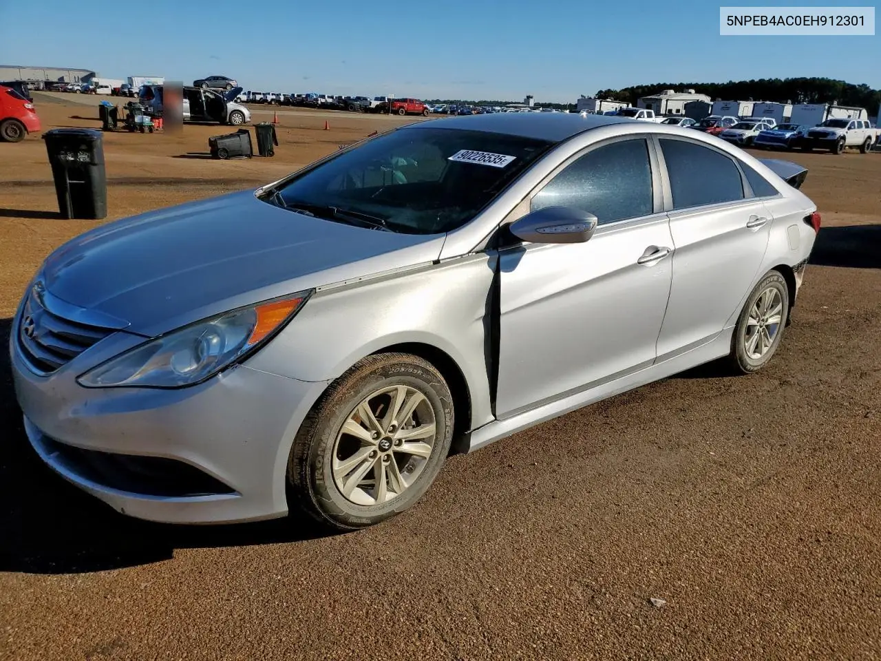 5NPEB4AC0EH912301 2014 Hyundai Sonata Gls