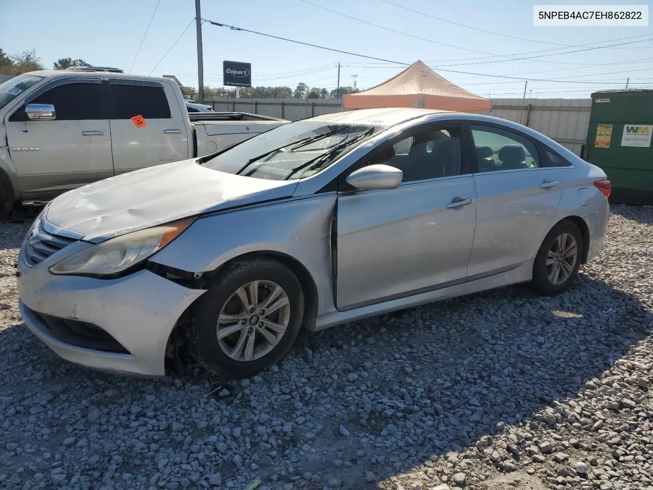 5NPEB4AC7EH862822 2014 Hyundai Sonata Gls