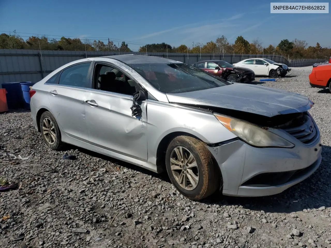5NPEB4AC7EH862822 2014 Hyundai Sonata Gls