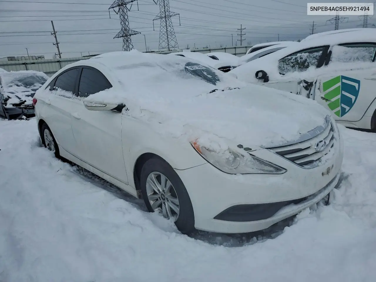 5NPEB4AC5EH921494 2014 Hyundai Sonata Gls