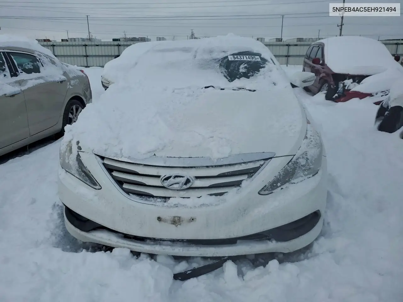 5NPEB4AC5EH921494 2014 Hyundai Sonata Gls