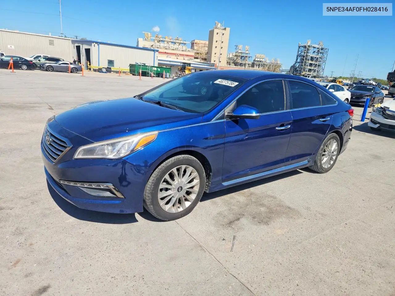 5NPE34AF0FH028416 2015 Hyundai Sonata Limited