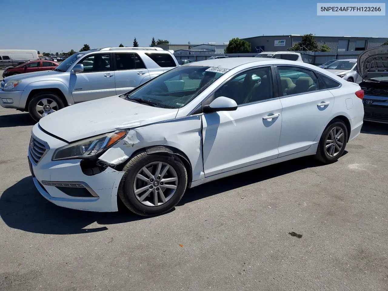 2015 Hyundai Sonata Se VIN: 5NPE24AF7FH123266 Lot: 58974476