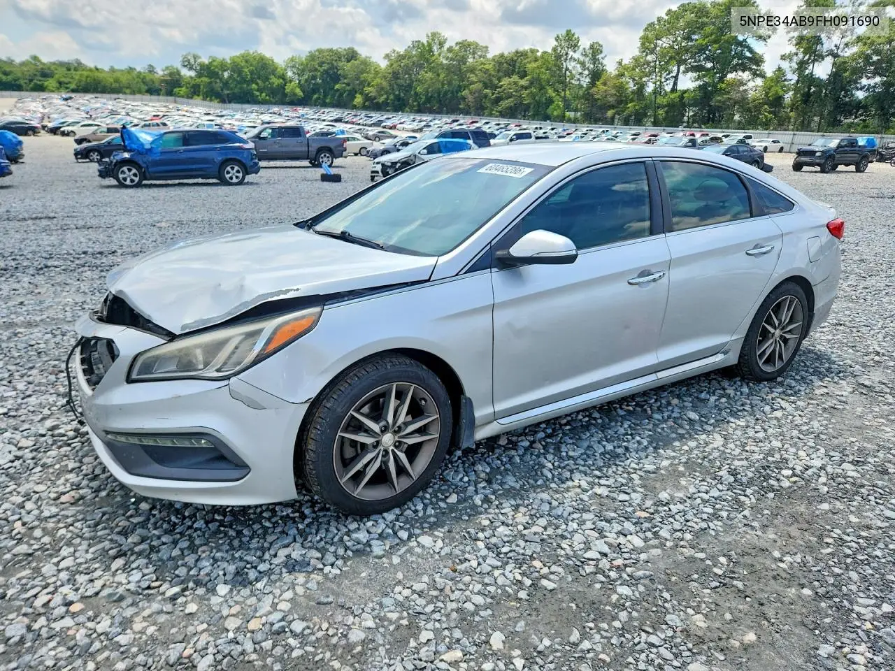 2015 Hyundai Sonata Sport 2.0T VIN: 5NPE34AB9FH091690 Lot: 60465286