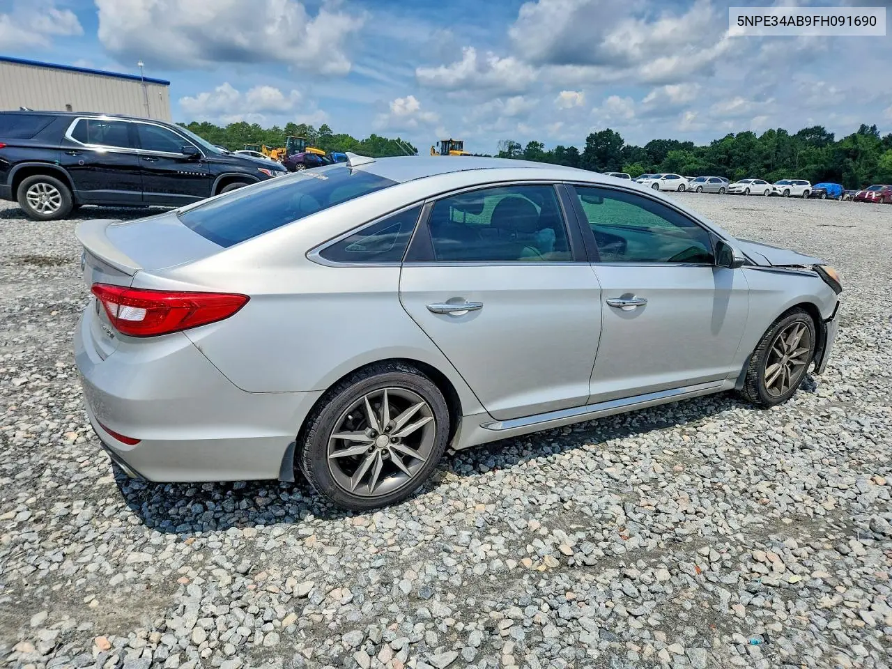 2015 Hyundai Sonata Sport 2.0T VIN: 5NPE34AB9FH091690 Lot: 60465286