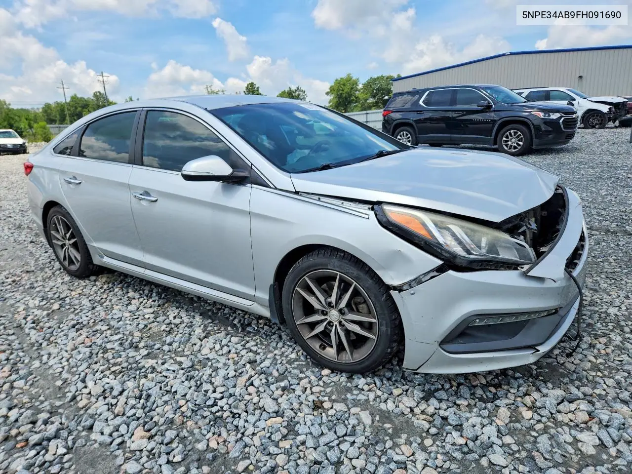 2015 Hyundai Sonata Sport 2.0T VIN: 5NPE34AB9FH091690 Lot: 60465286
