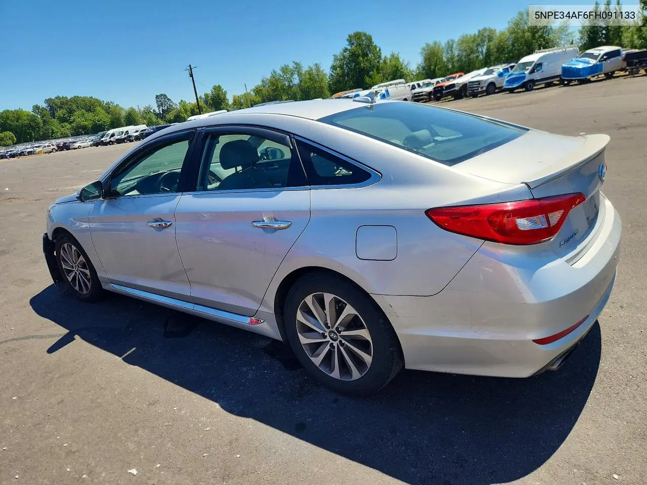 2015 Hyundai Sonata Sport VIN: 5NPE34AF6FH091133 Lot: 60612006