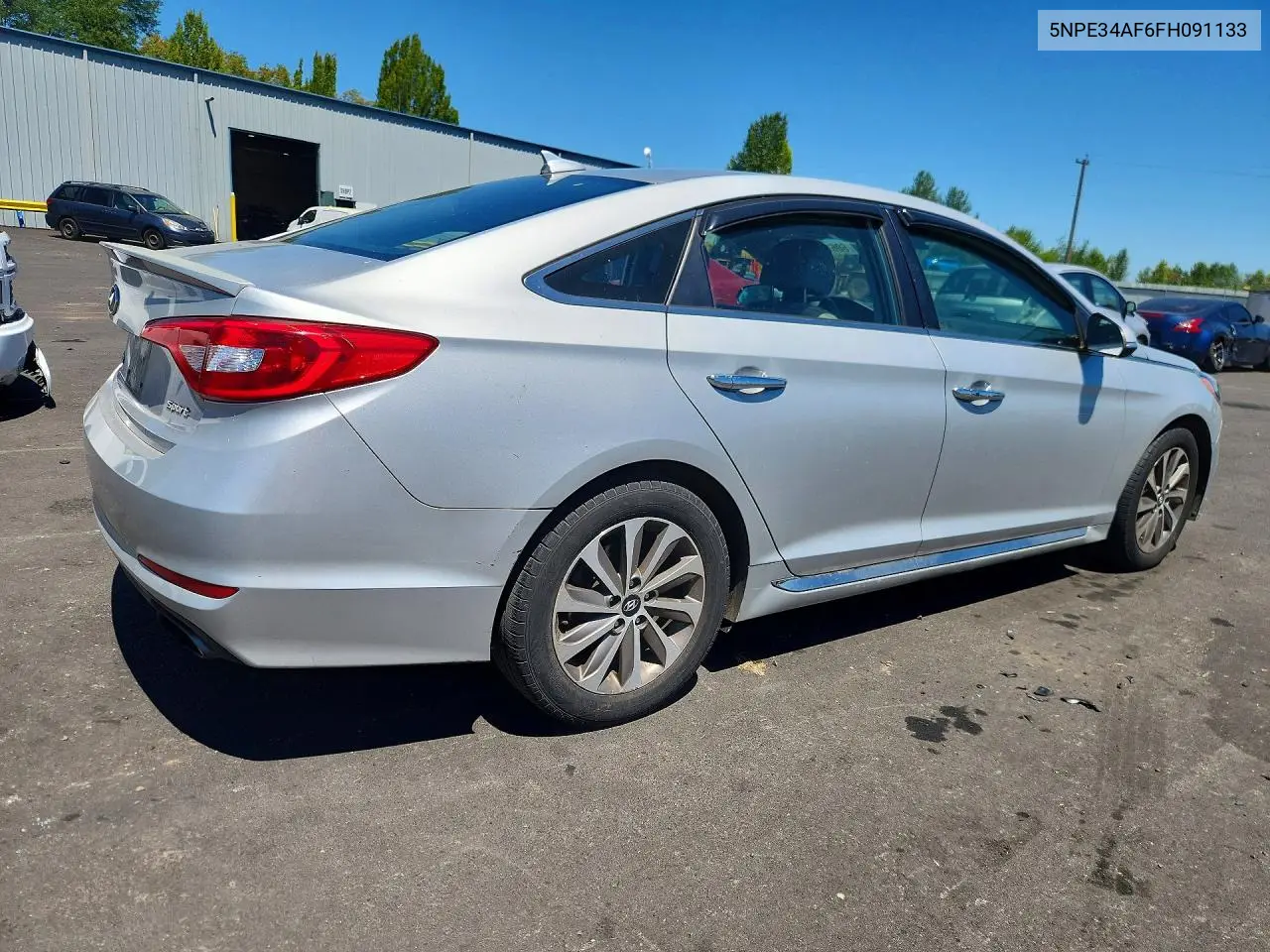 2015 Hyundai Sonata Sport VIN: 5NPE34AF6FH091133 Lot: 60612006