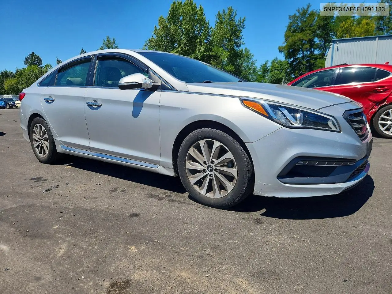 2015 Hyundai Sonata Sport VIN: 5NPE34AF6FH091133 Lot: 60612006