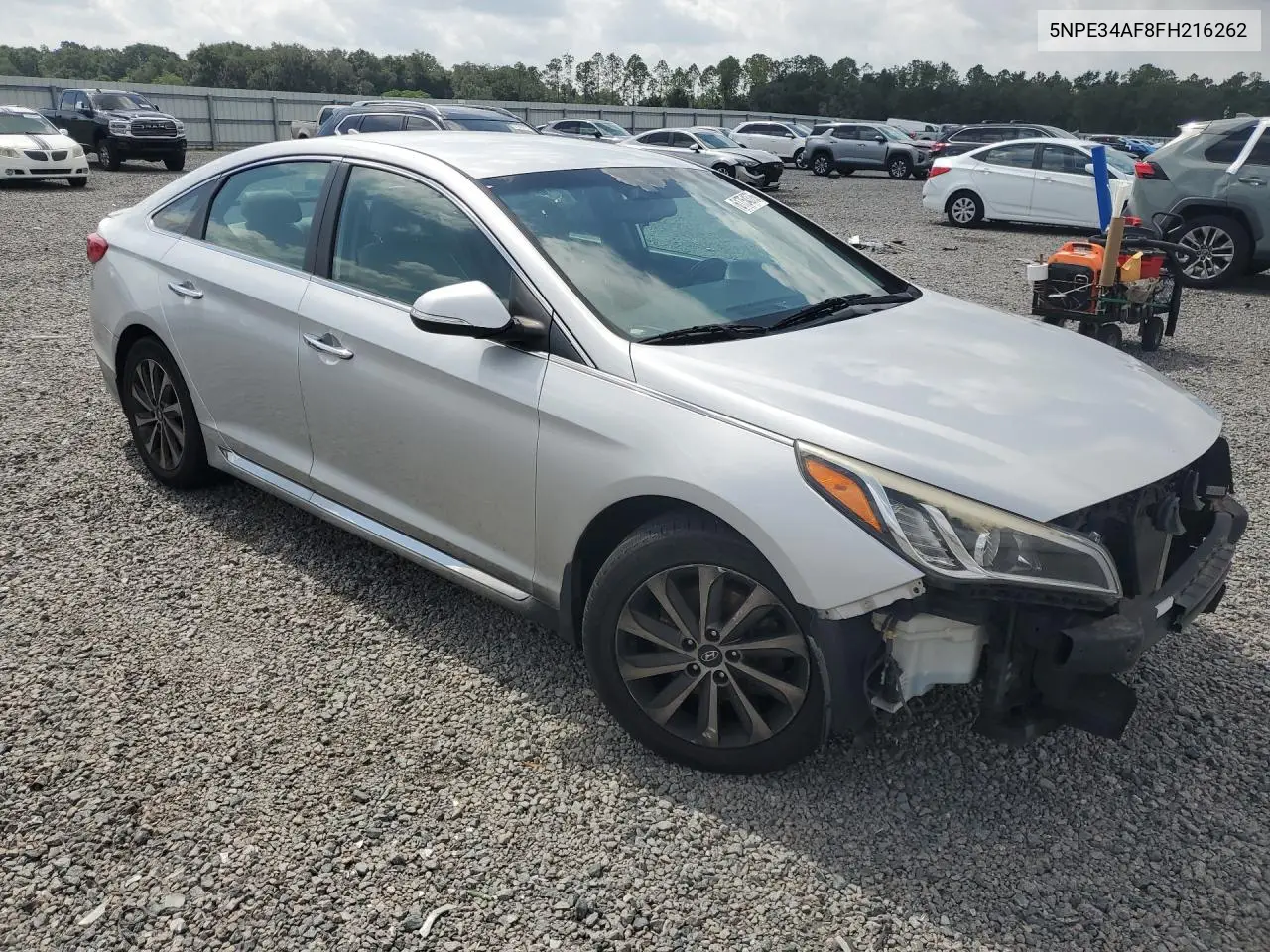 2015 Hyundai Sonata Sport VIN: 5NPE34AF8FH216262 Lot: 61754376