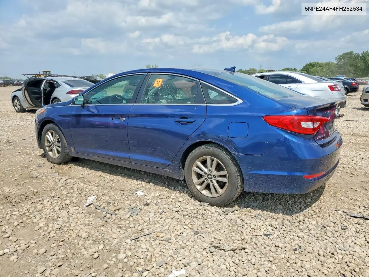 2015 Hyundai Sonata Se VIN: 5NPE24AF4FH252534 Lot: 61797586