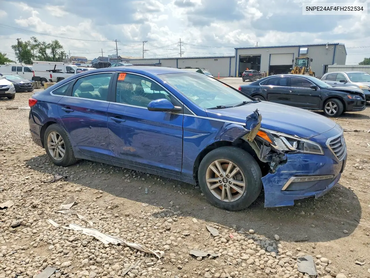 2015 Hyundai Sonata Se VIN: 5NPE24AF4FH252534 Lot: 61797586