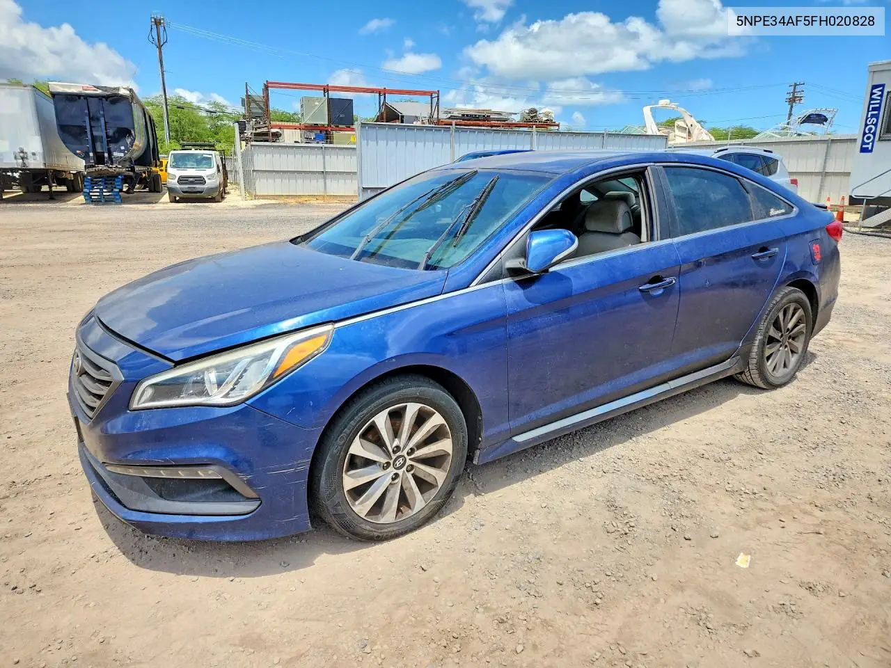 2015 Hyundai Sonata Sport VIN: 5NPE34AF5FH020828 Lot: 61807006