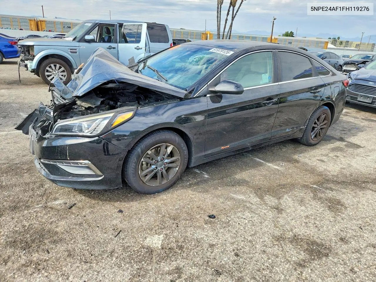 2015 Hyundai Sonata Se VIN: 5NPE24AF1FH119276 Lot: 61979126
