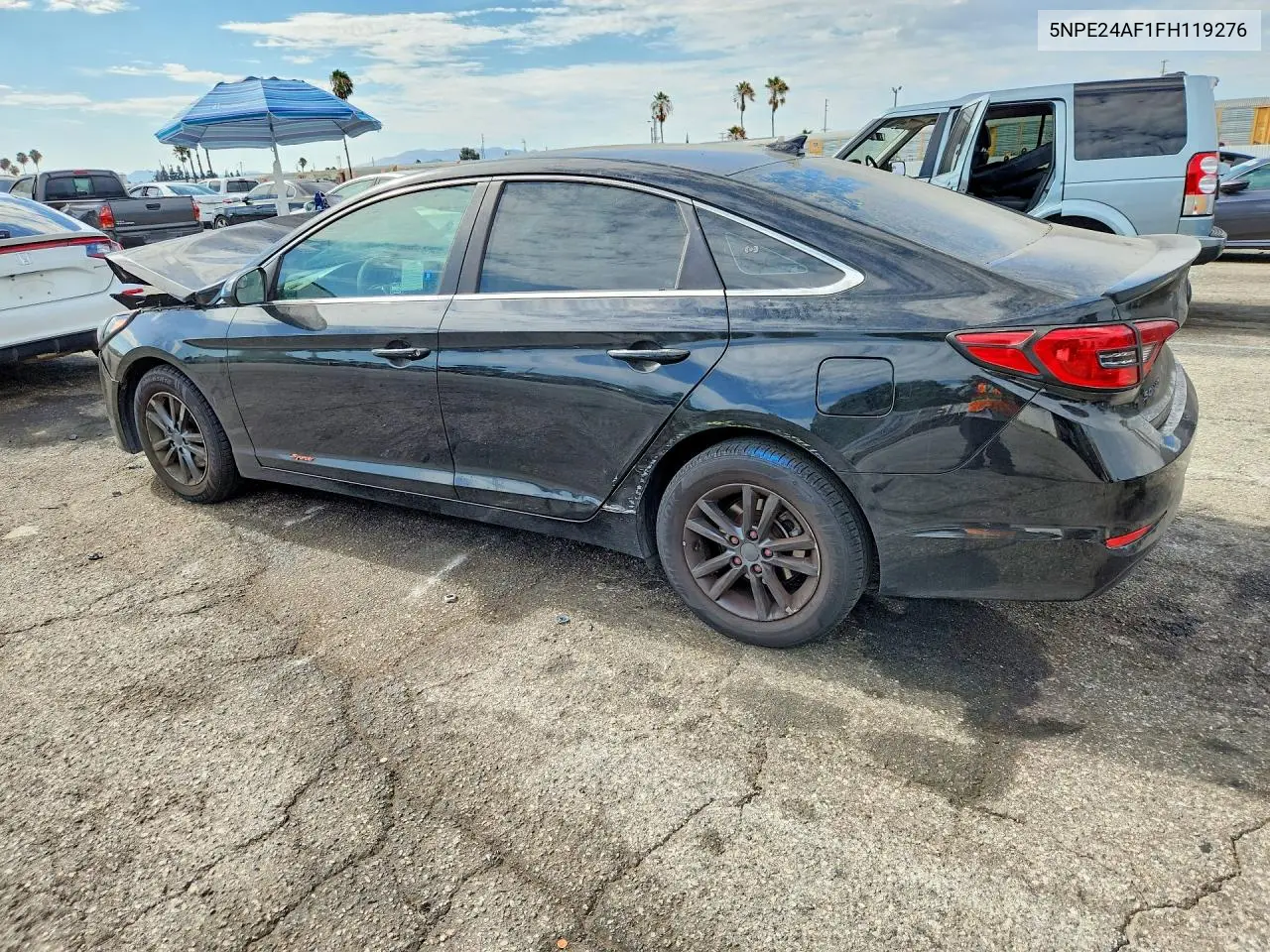 2015 Hyundai Sonata Se VIN: 5NPE24AF1FH119276 Lot: 61979126