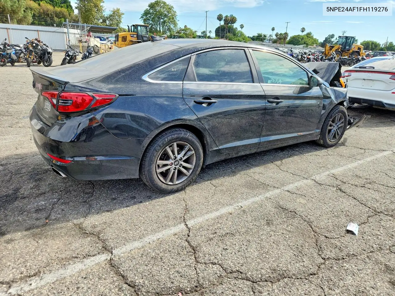 2015 Hyundai Sonata Se VIN: 5NPE24AF1FH119276 Lot: 61979126