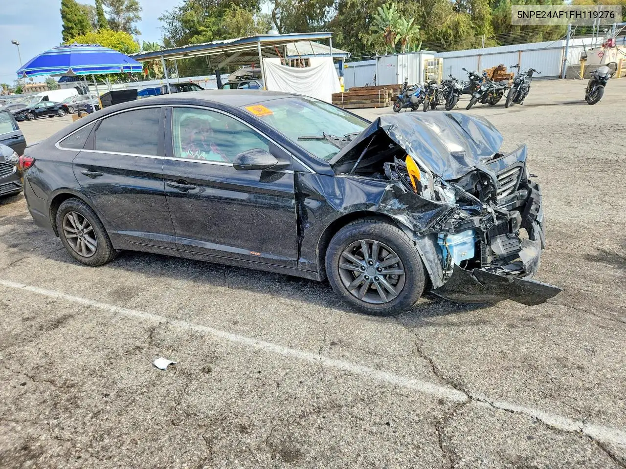 2015 Hyundai Sonata Se VIN: 5NPE24AF1FH119276 Lot: 61979126