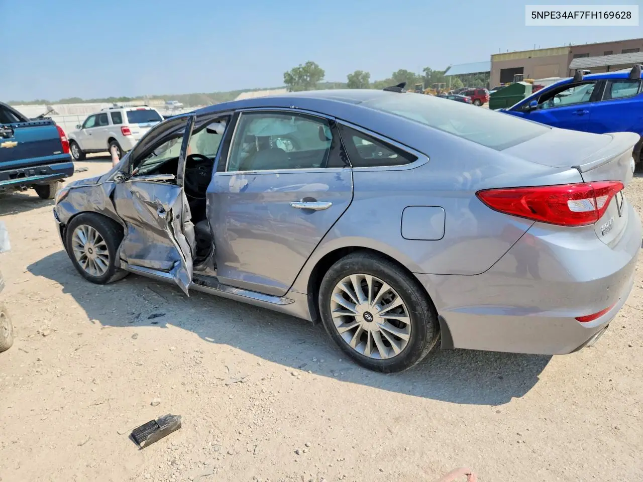 2015 Hyundai Sonata Limited VIN: 5NPE34AF7FH169628 Lot: 62020476