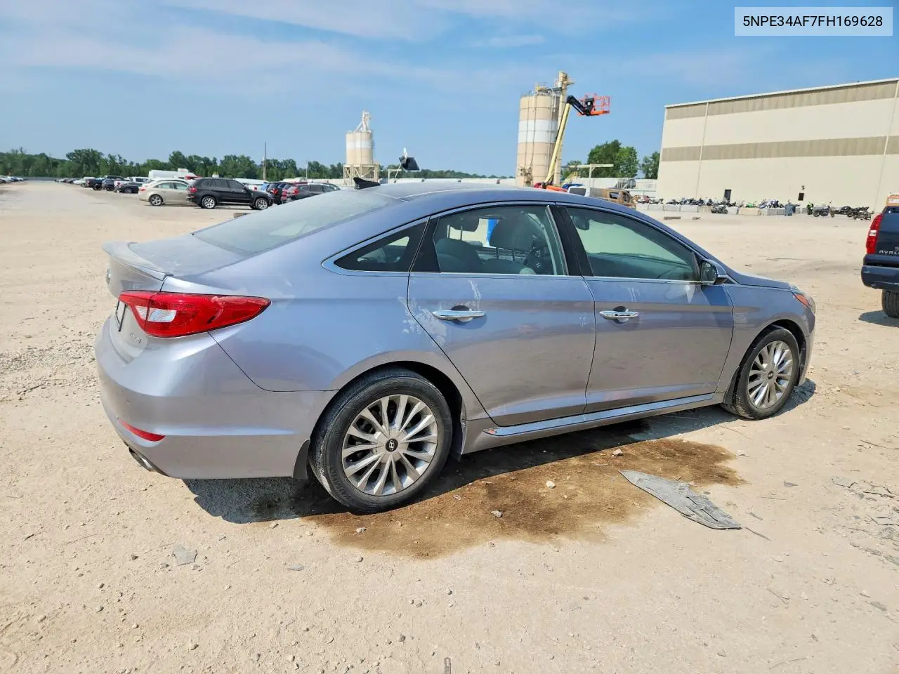 2015 Hyundai Sonata Limited VIN: 5NPE34AF7FH169628 Lot: 62020476