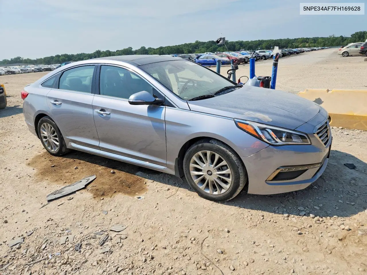 2015 Hyundai Sonata Limited VIN: 5NPE34AF7FH169628 Lot: 62020476