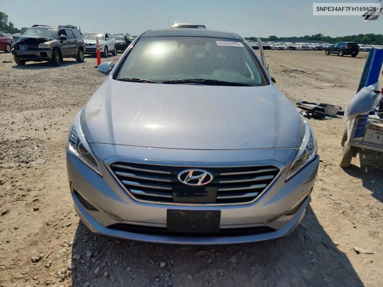 2015 Hyundai Sonata Limited VIN: 5NPE34AF7FH169628 Lot: 62020476