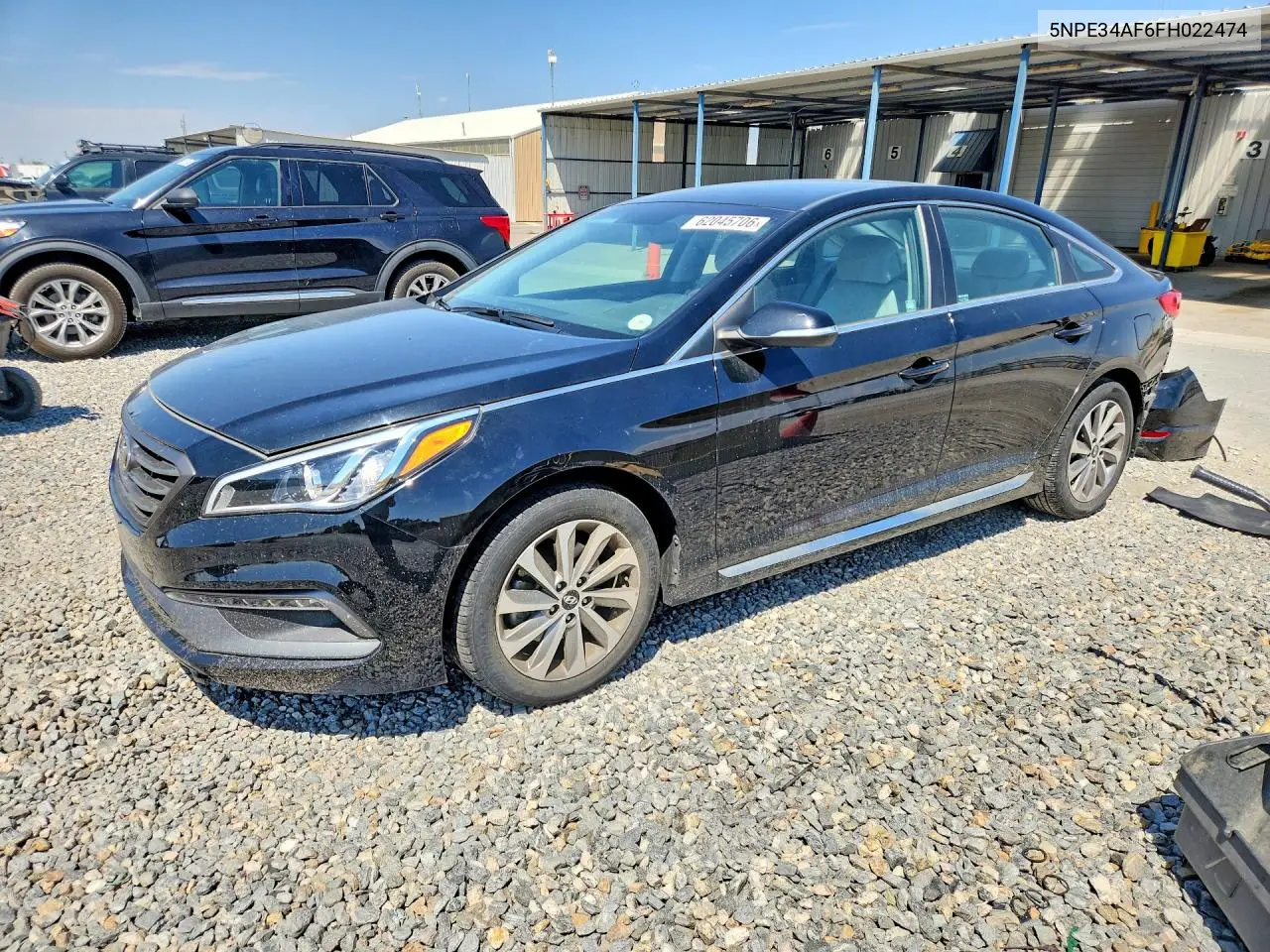 2015 Hyundai Sonata Sport VIN: 5NPE34AF6FH022474 Lot: 62045706